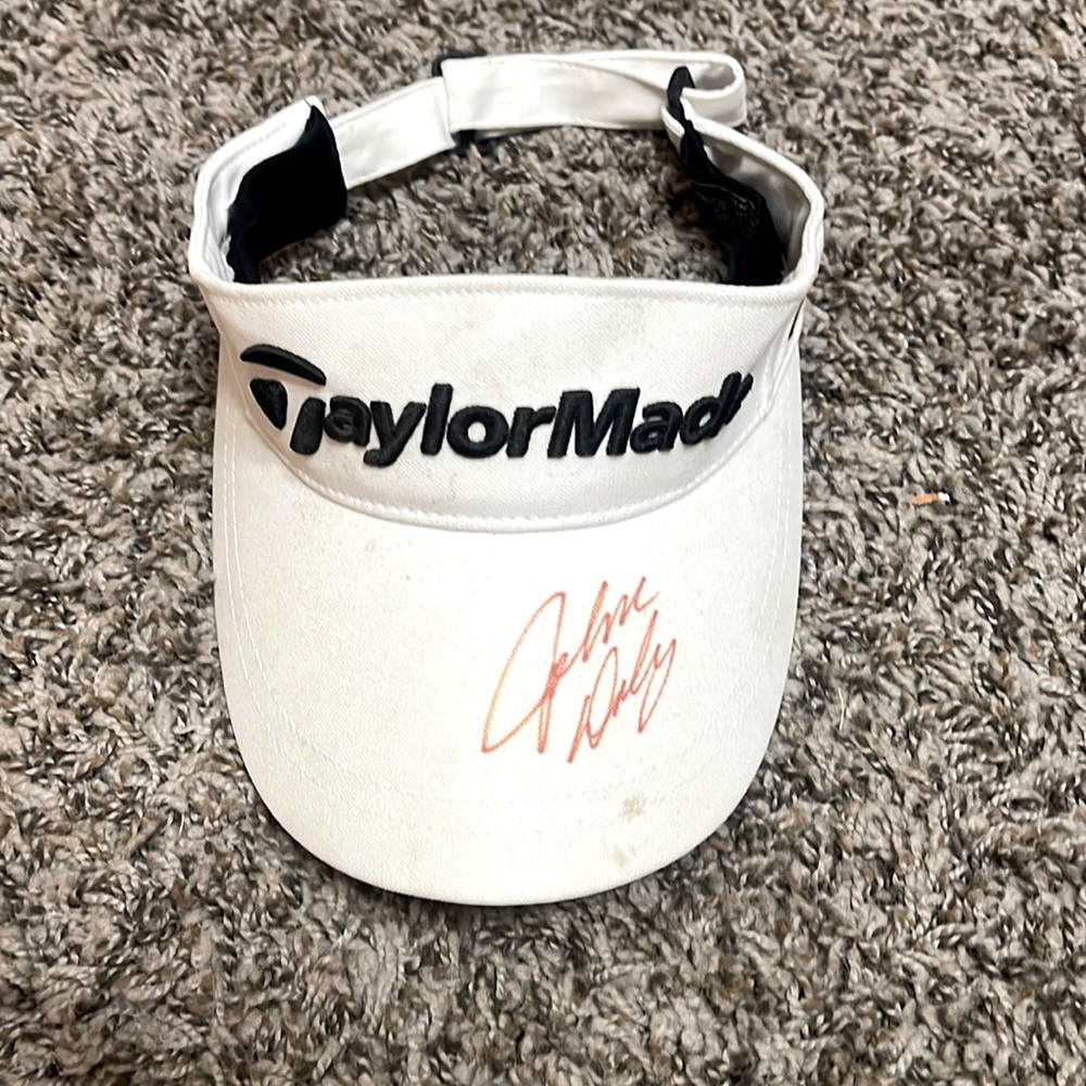 Taylor made visor signed by John Daly